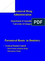 Parenteral Drug Administration