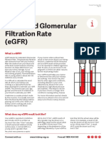 Kidney Health eGFR Fact-Sheet - eGFR - 2020