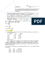 Practice estimating to find the best answer.: Δt 5 x rate = -Δ (B) 5 x 0.0243 M/s = - Δ (B) -0.12125~ - 0.122 M/s