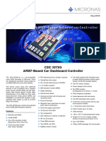 CDC 3272G ARM7-Based Car Dashboard Controller