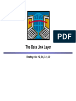 The Data Link Layer: Reading: Ch. 2.2, 2.6, 3.1, 3.2