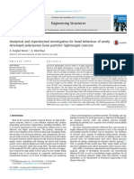 Analytical and Experimental Investigation For Bond Behaviour of Newly Developed Polystyrene Foam Particles' Lightweight Concrete