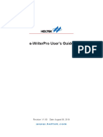 Holtek e-WriterPro Users Guide (1252)