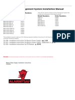 Beacon Power Management System Installation Manual: Model Numbers: Order Numbers: Model Numbers: Order Numbers