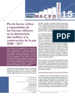 Boletín Macrosectorial No. 015 (PDF) Contraloria - Mindefensa