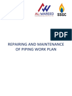 Repairing and Maintenance Work Plan