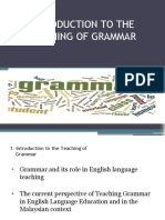 Week 1 INTRODUCTION TO GRAMMAR