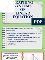 Graphing Systems of Linear Equations in Two Variables 