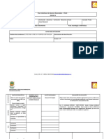 Formato No. 4 - PIAR (Formato SEM)