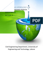 Engineering Hydrology Lab: (GROUP No.11) Section: A