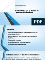 PDF Método AASHTO para El Diseño de Pavimentos Flexibles.