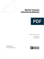 Blackfin® Processor Instruction Set