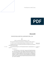 The Industrial Disputes (Amendment) Bill, 2009: Bill No. VI of 2009