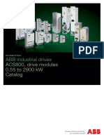 ABB Industrial Drives: ACS800, Drive Modules 0.55 To 2900 KW Catalog