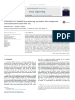 Validation of A Lumped-Mass Mooring Line Model With DeepCwind Semisubmersible Model Test Data