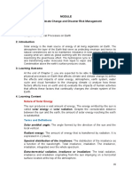 Module For Climate Change Chapter 2 - Physical Processes On Earth