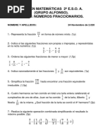 Examen 2º Eso A TEMA 3