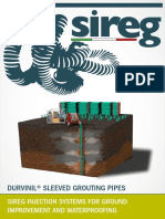 SIREG - Sleeved Grouting Pipes