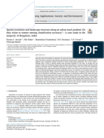 Remote Sensing Applications: Society and Environment