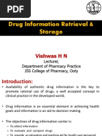 Drug Info Retrieval and Storage