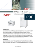 Estabilizadores de Tension A Servomotor East Mono y Trif 1-30 Kva