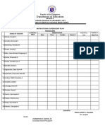 Department of Education: Instructional Supervisory Plan