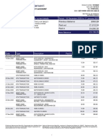 Statement: Branch Details Your Current Details Period 2020 To 202