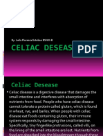 Celiac Desease: By: Leila Floresca Esteban BSNIII-B