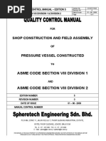 Shop Construction and Field Assembly: Asme Code Section Viii Division 1