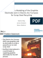 Multiphysics Modeling of The Graphite Electrode Joint in Electric Arc Furnaces For Scrap Steel Recycling