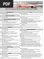 Autocad Electrical Quick Reference Guide