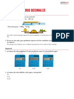 Unidad (5) Números Decimales