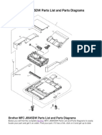 Brother MFC J6945DW Parts List and Parts Diagrams