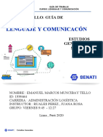 Ejercicios Comunicacion