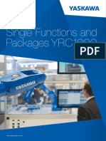 Overview Functions Packages YRC1000 E 08.2019