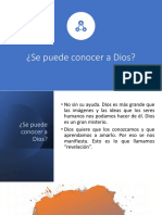 Se Puede Conocer A Dios