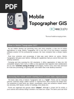 Mobile Topographer GIS: App Licality