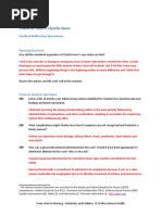 Pediatric Case 5: Charlie Snow: Guided Reflection Questions