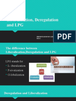 Deregulation, Liberalization and LPG Presentation - Ladio (Final)