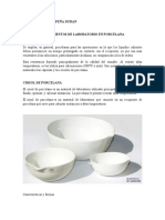 Porcelanas de Laboratorio