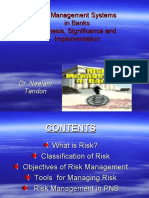 Risk Management Systems in Banks Genesis, Significance and Implementation