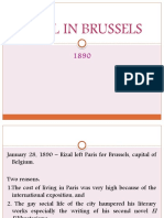 Rizal in Brussels