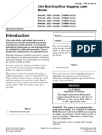 Operator's Manual - 20in Mulching/Rear Bagging Lawn Mower