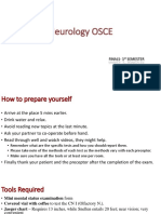 Finals Neurology OSCE