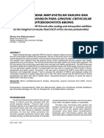 Perbedaan Kadar Mmp-8 Setelah Skaling Dan Pemberian Tetrasiklin Pada Gingival Crevicular Fluid Periodontitis Kronis