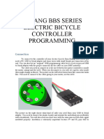 Bafang Bbs Series Electric Bicycle Controller Programming: Connection