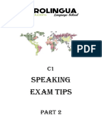 C1-Speaking Exam Tips Part 2