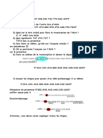 Exercice L4 Genetique