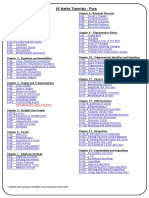 AS Maths Tutorials - Pure: Worksheet With Video Solutions