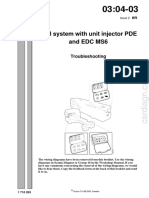 Fuel System With Unit Injector PDE and EDC MS6: Issue 2